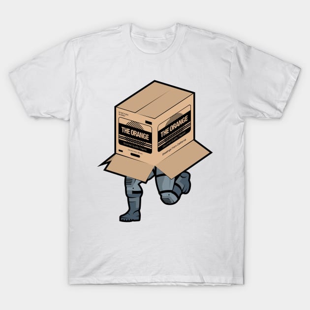 Solid Snake Sneaking in Box - Metal Gear Solid T-Shirt by Jamieferrato19